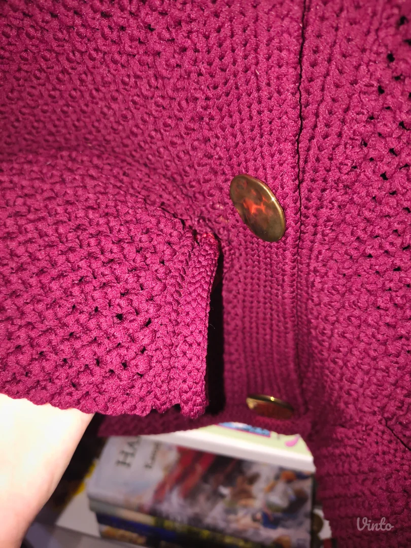 Zara burgundy kardigan/jaknica