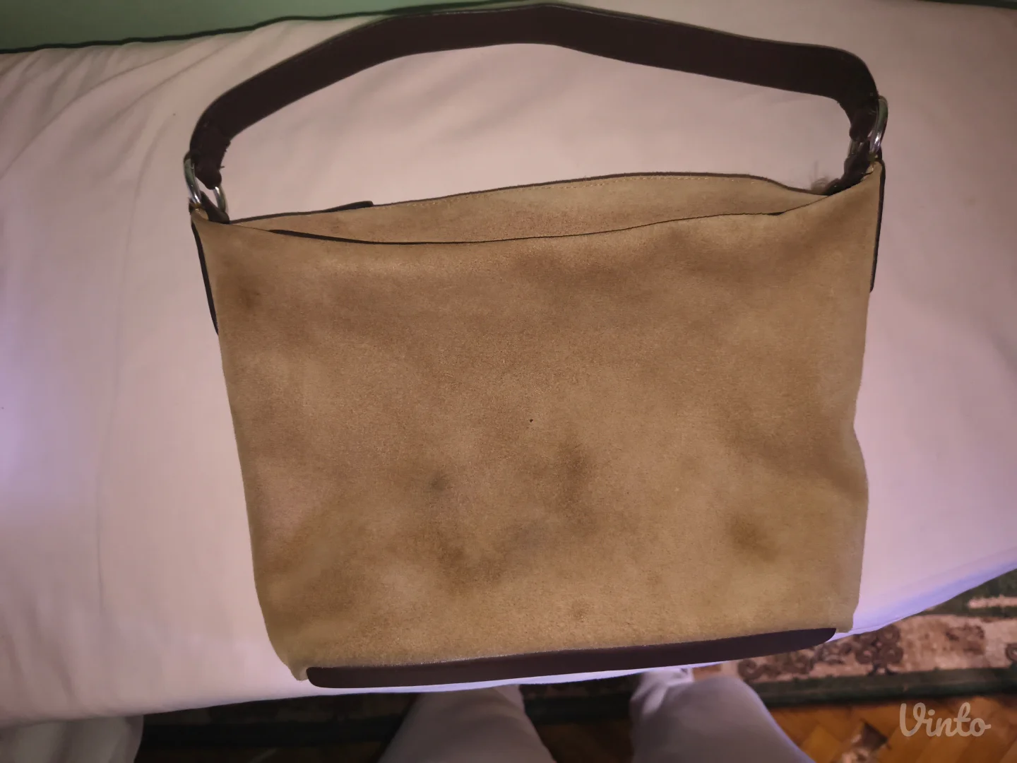 Stradivarius torbica od prirodne kože