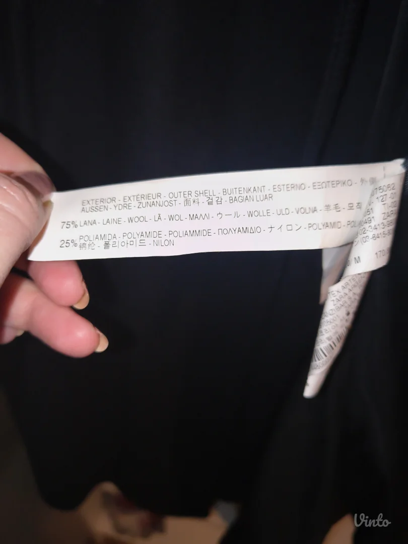 Zara dugi prsluk (vuna)