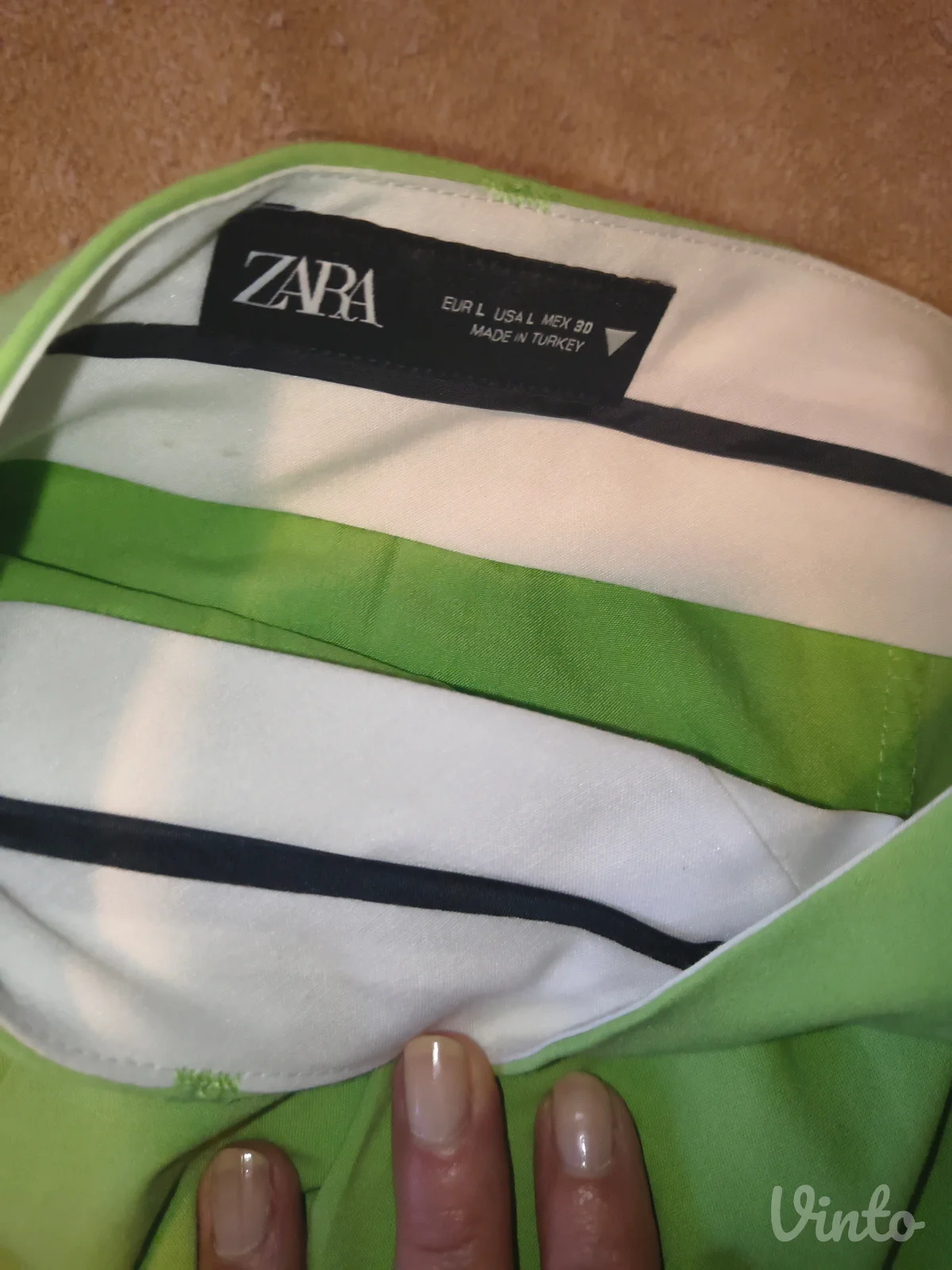 Zara zelene pantalone