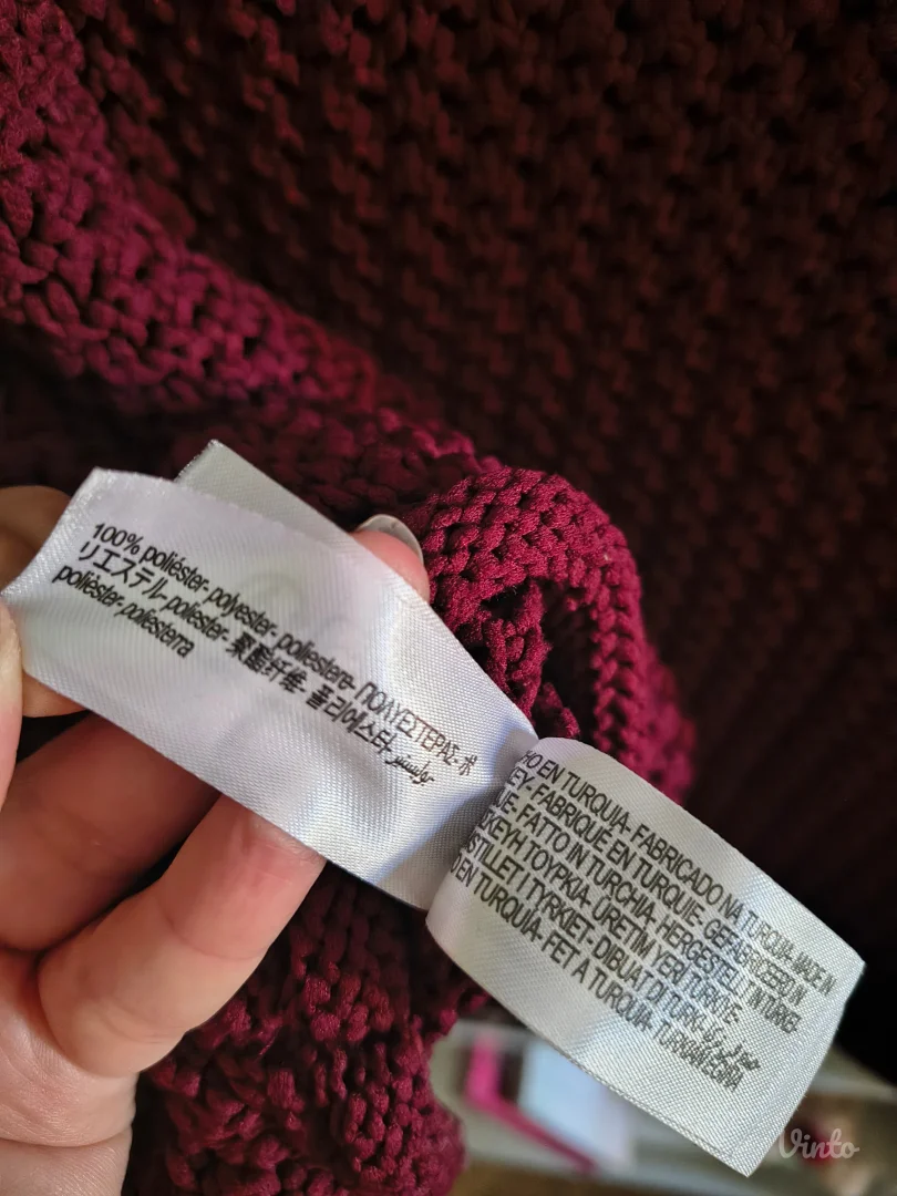 Zara burgundy kardigan/jaknica