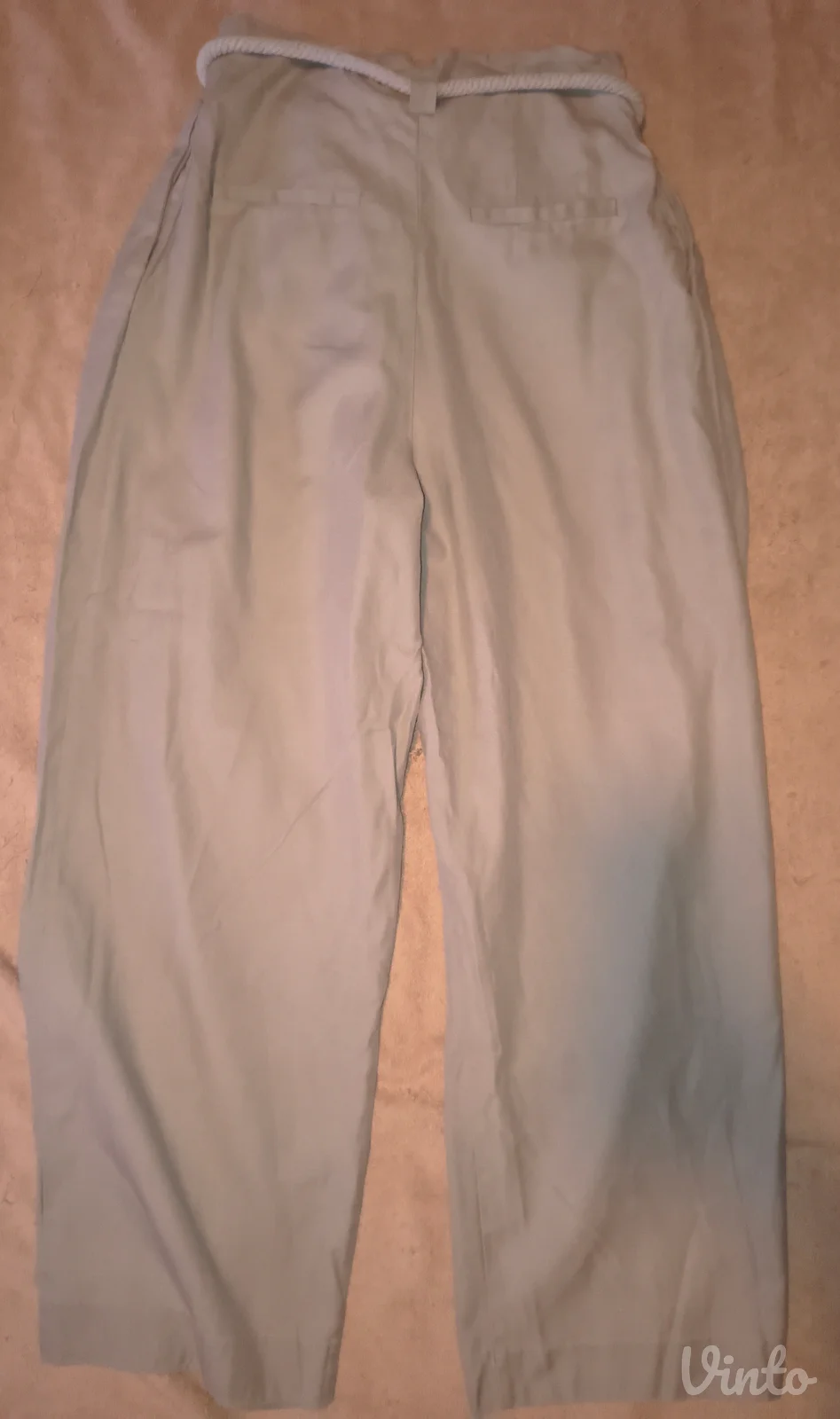 H&M liocel pantalone sa gajtanom