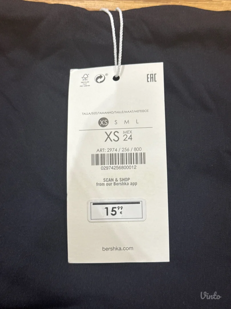 NOVO sa etiketom BERSHKA