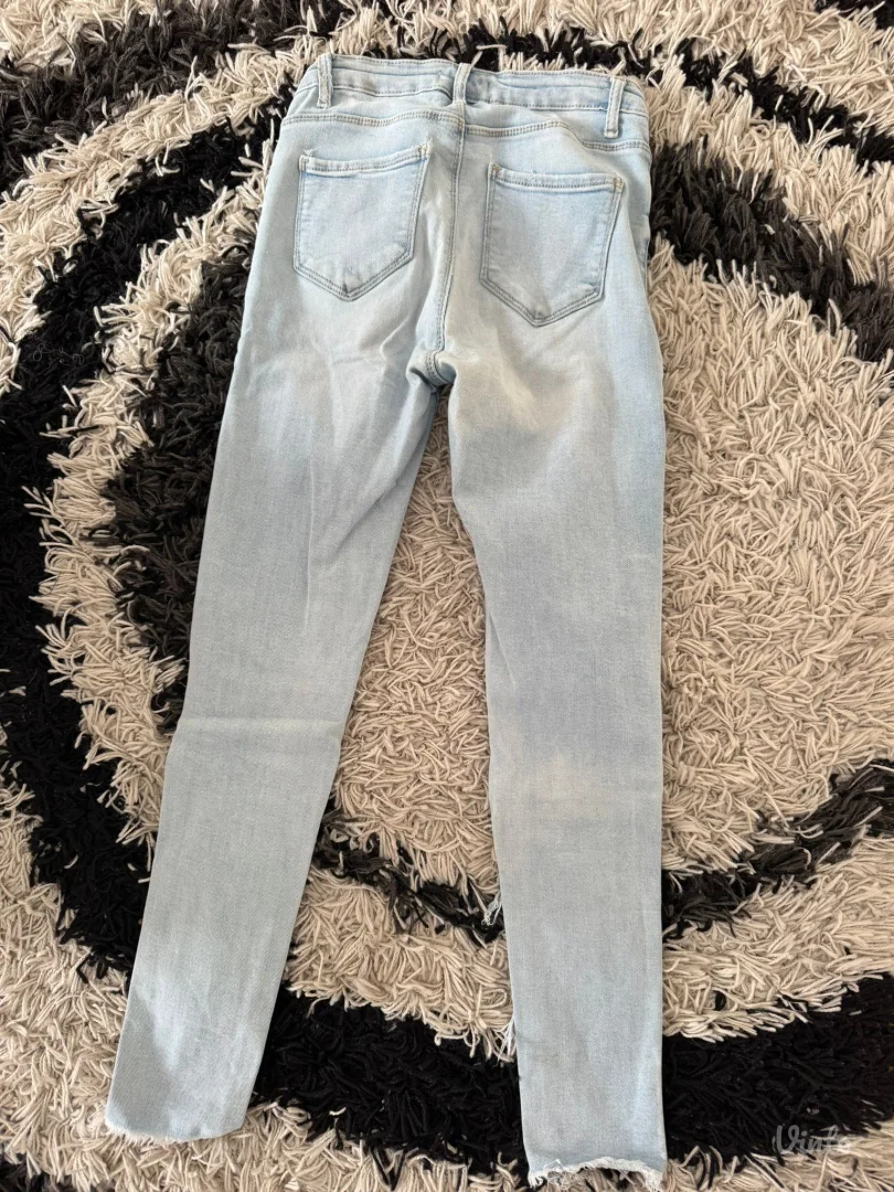 M-SARA Svetle "Ripped" Farmerke