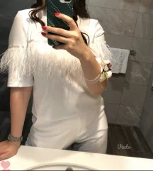 Komplet odelo sa perjem