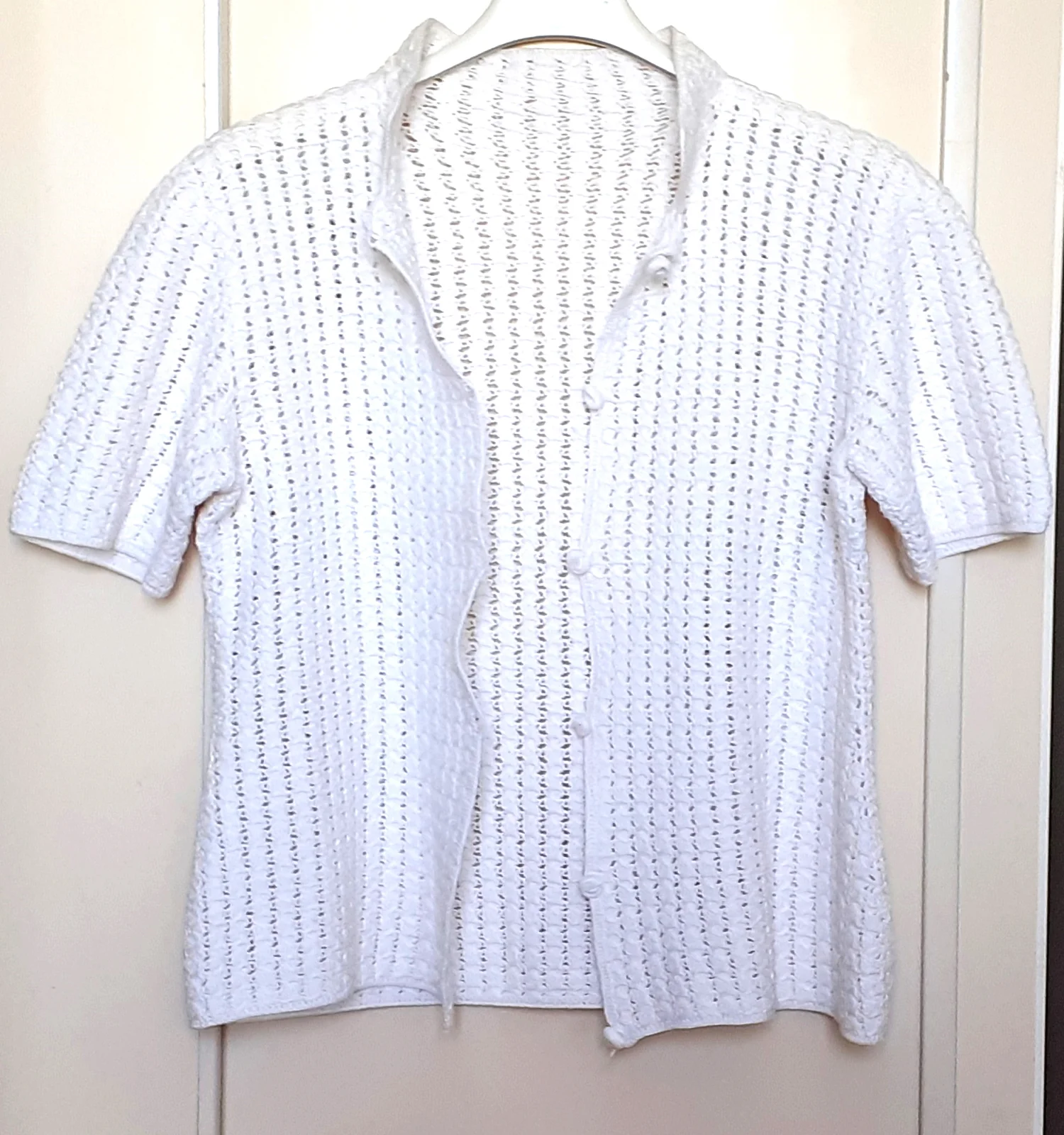 Heklana končana bluza, ručni rad