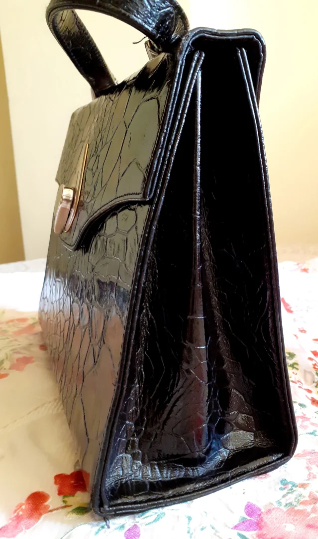 Tašna, kroko- lak KOŽA, postava KOŽA