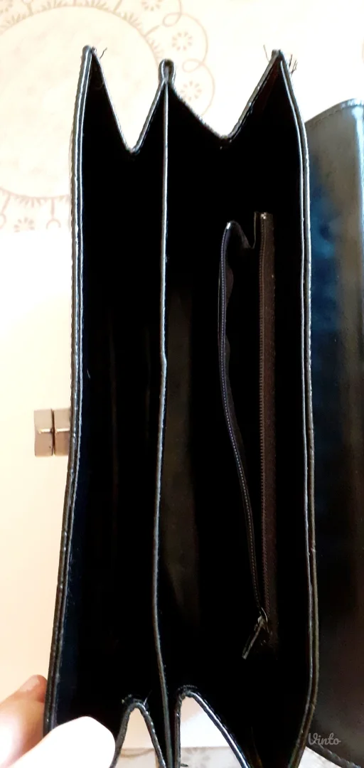 Tašna, kroko- lak KOŽA, postava KOŽA