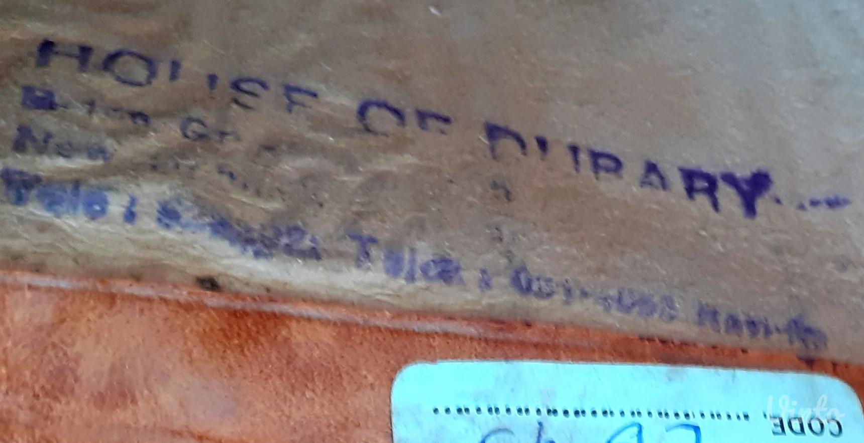 Indijska torbica, PRAVA KOŽA