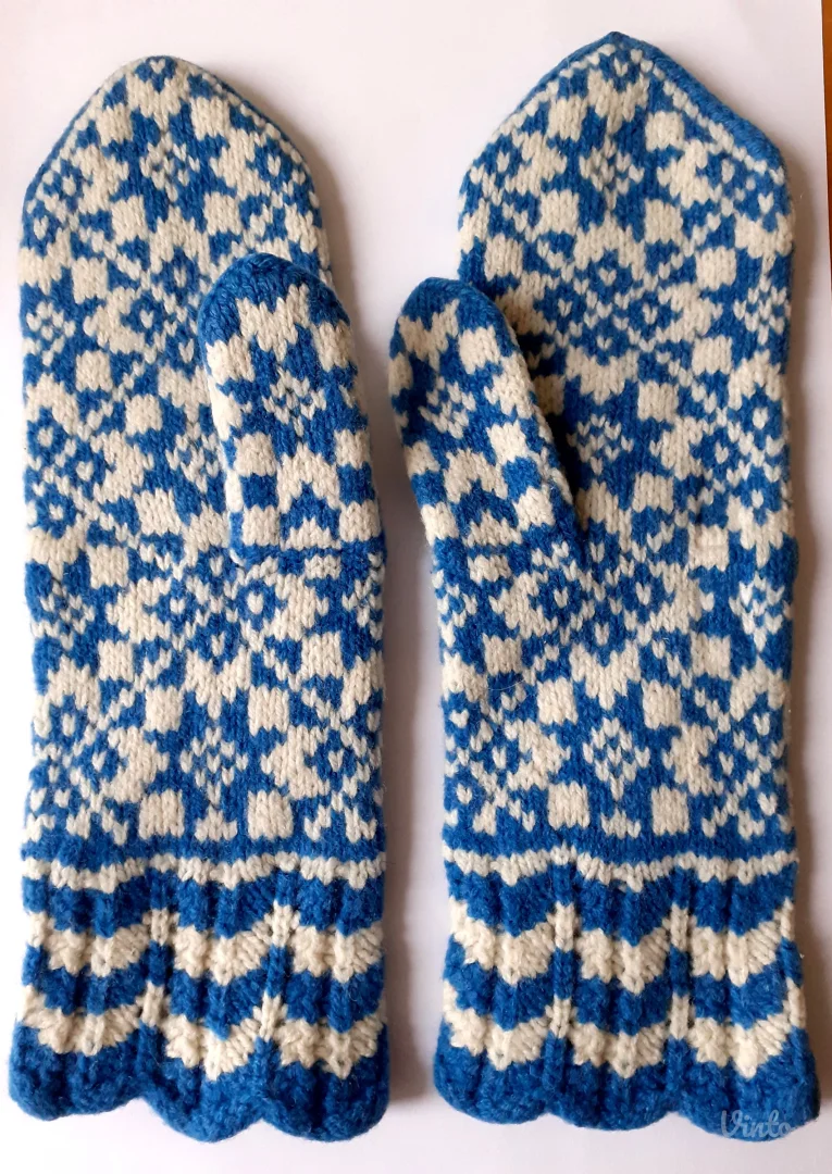 Laponske rukavice, VUNA, ručni rad, nekorišćene