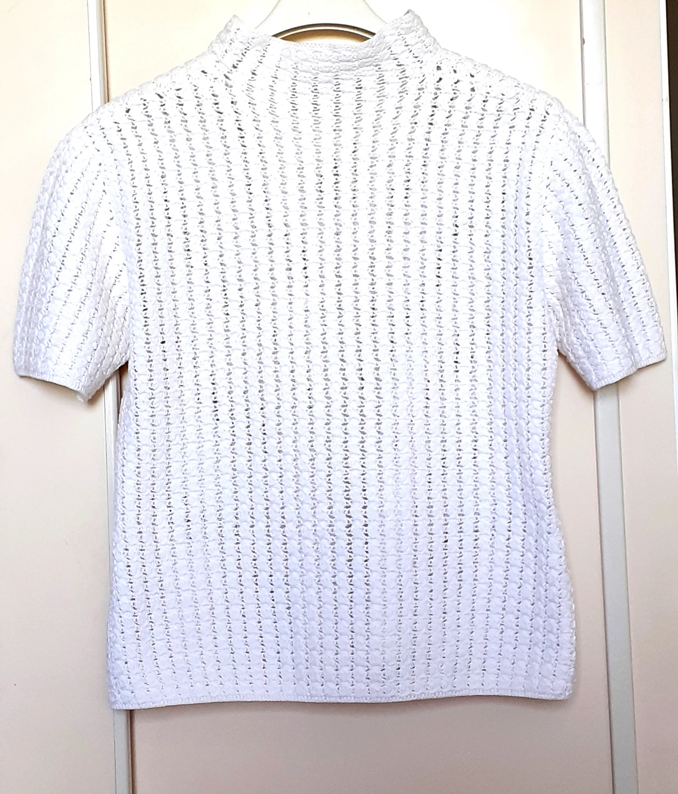 Heklana končana bluza, ručni rad