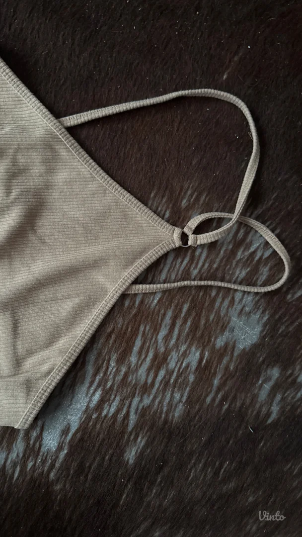 Bershka - Bež Dugačka Haljina M