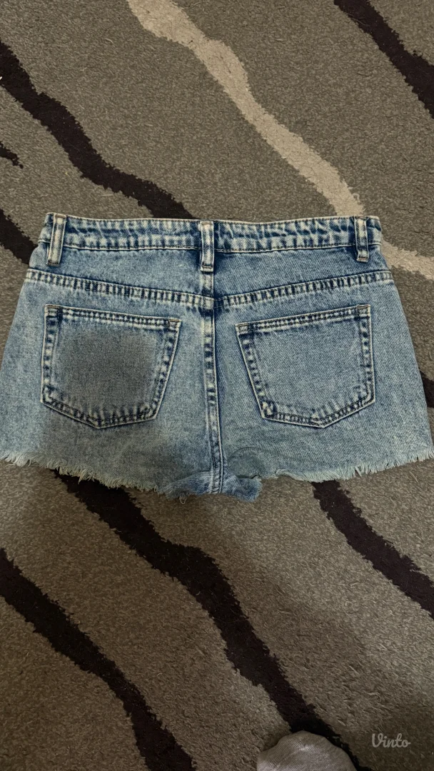 Cropp - Denim Šorc sa cirkonima XS/34