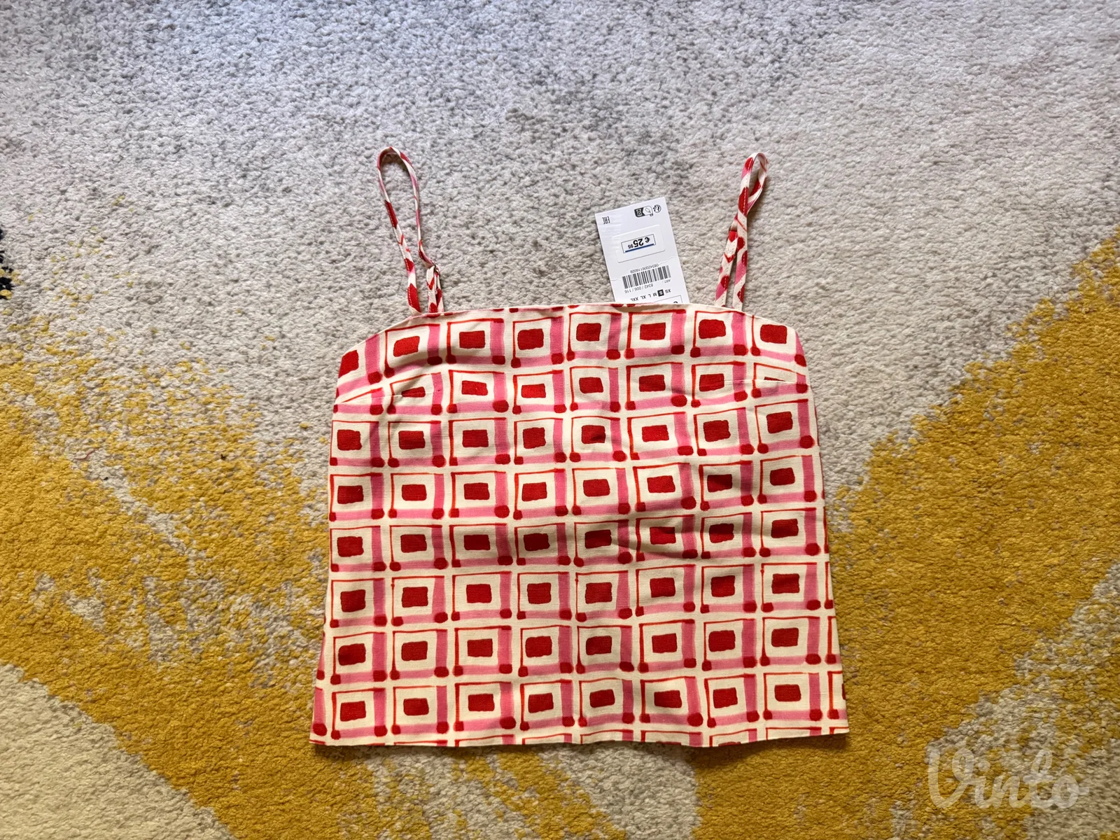 Zara crop top novo