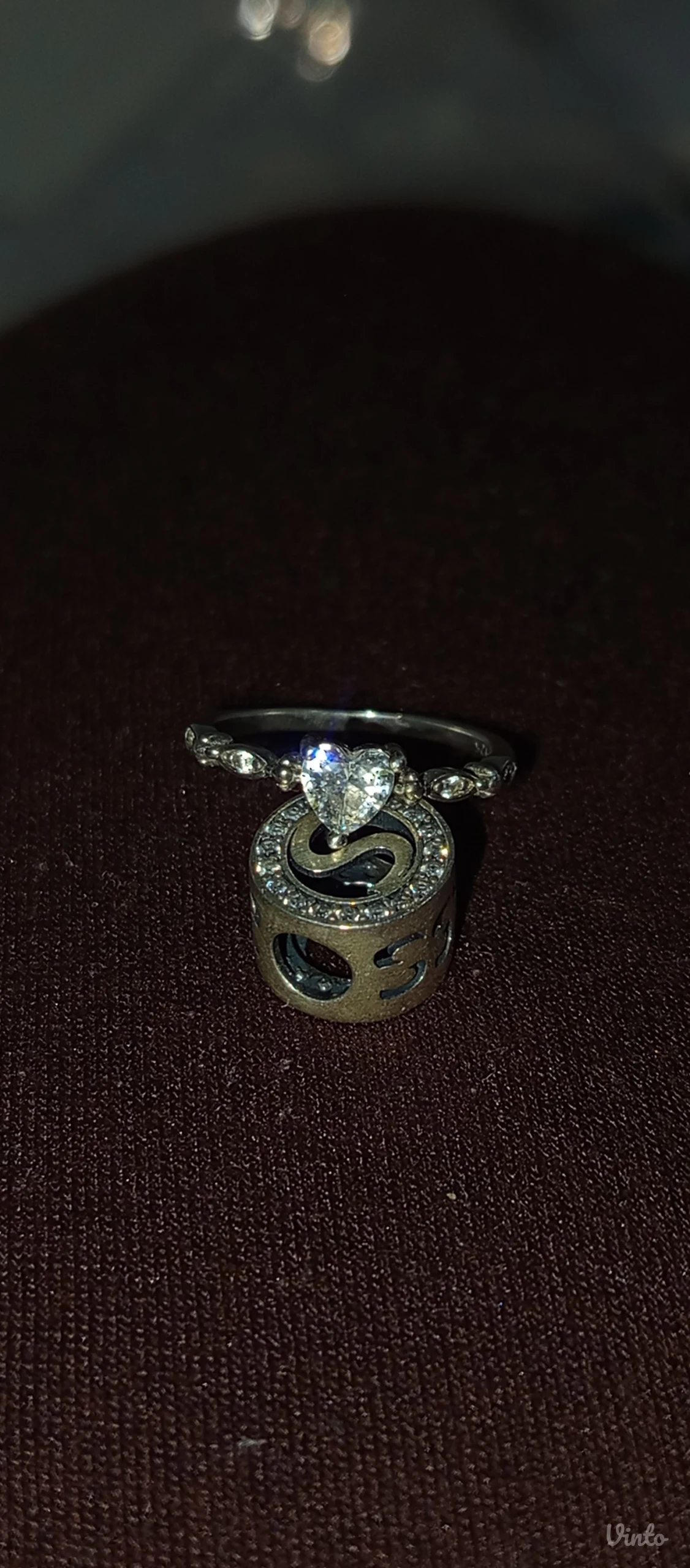 Srebrni prsten JB Jewellery – Motiv "Srce"