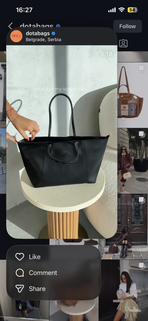 DOTA torba (School bag)