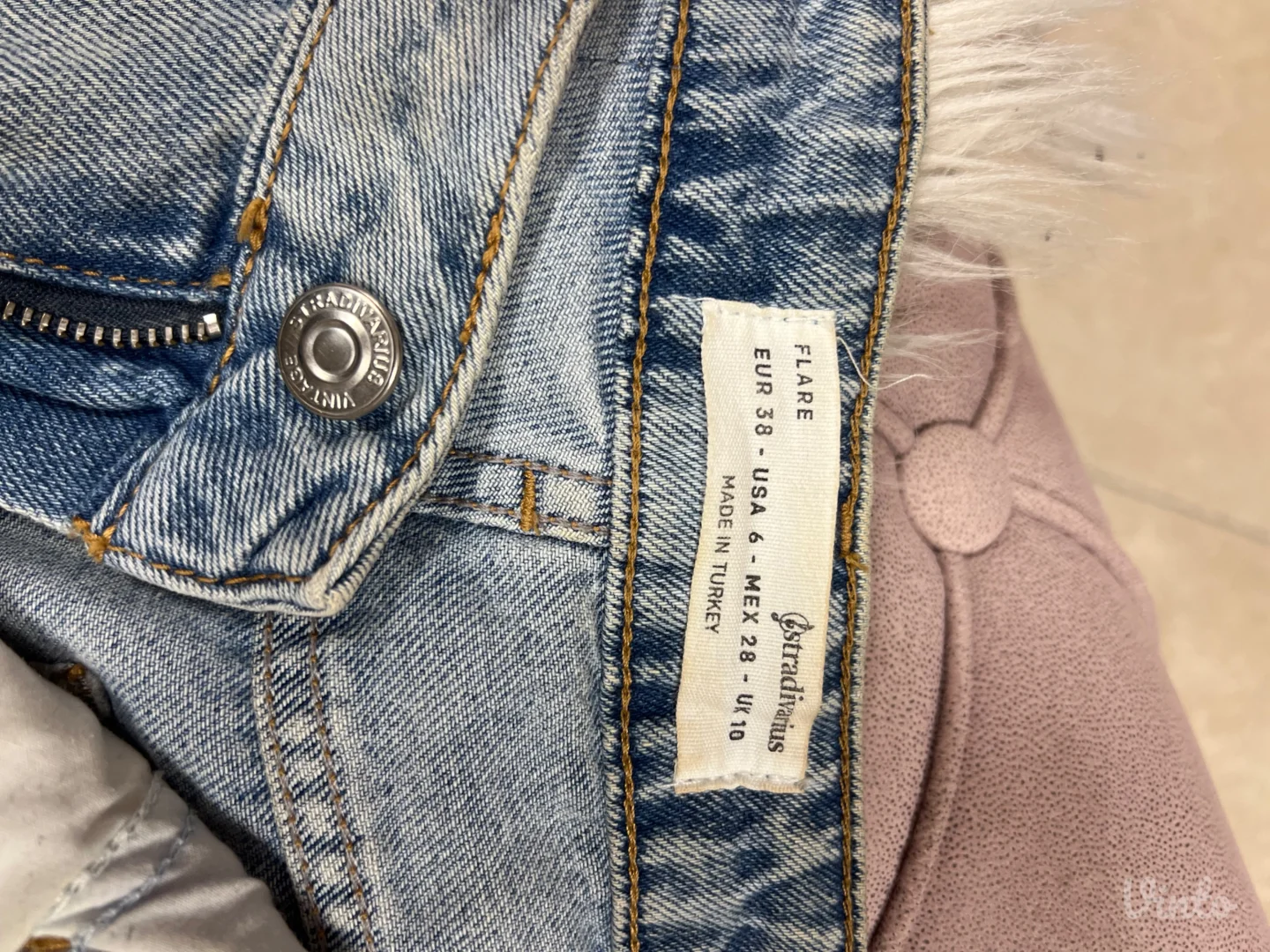 Stradivarius široke farmerice, 38