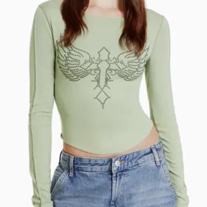 Zenska majica na duge rukave