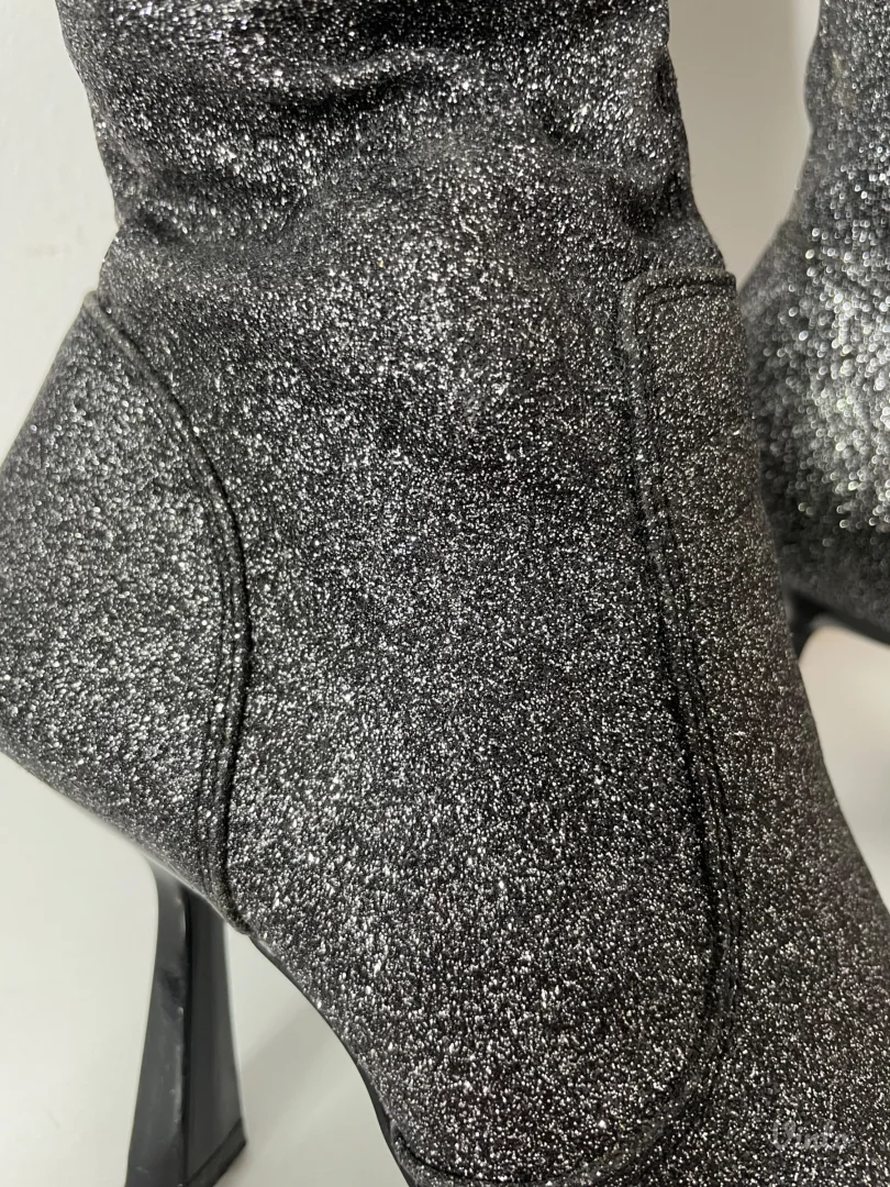 Zara Glitter čizmice 36