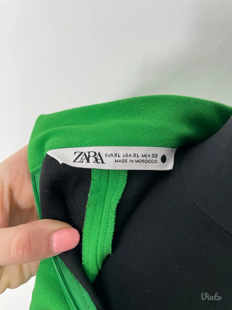 Zara zelena haljina