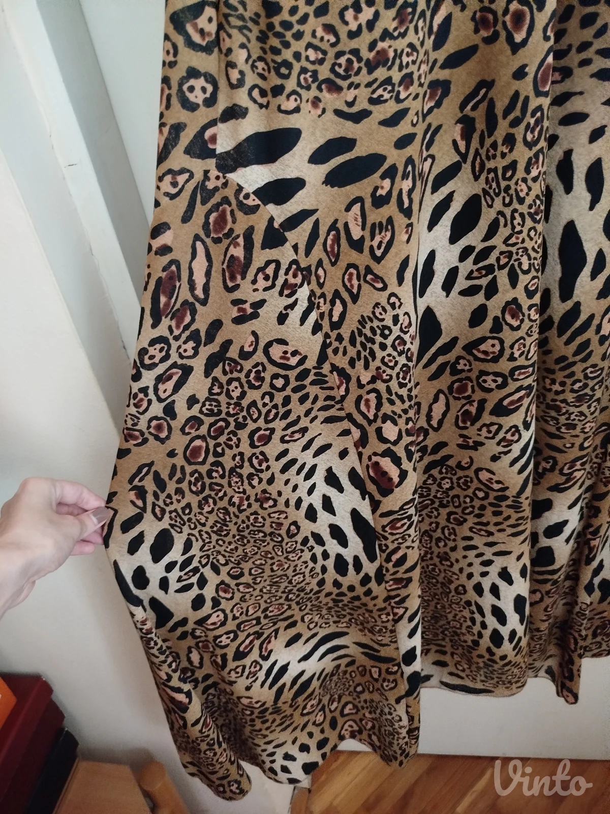 Vintage leopard haljina