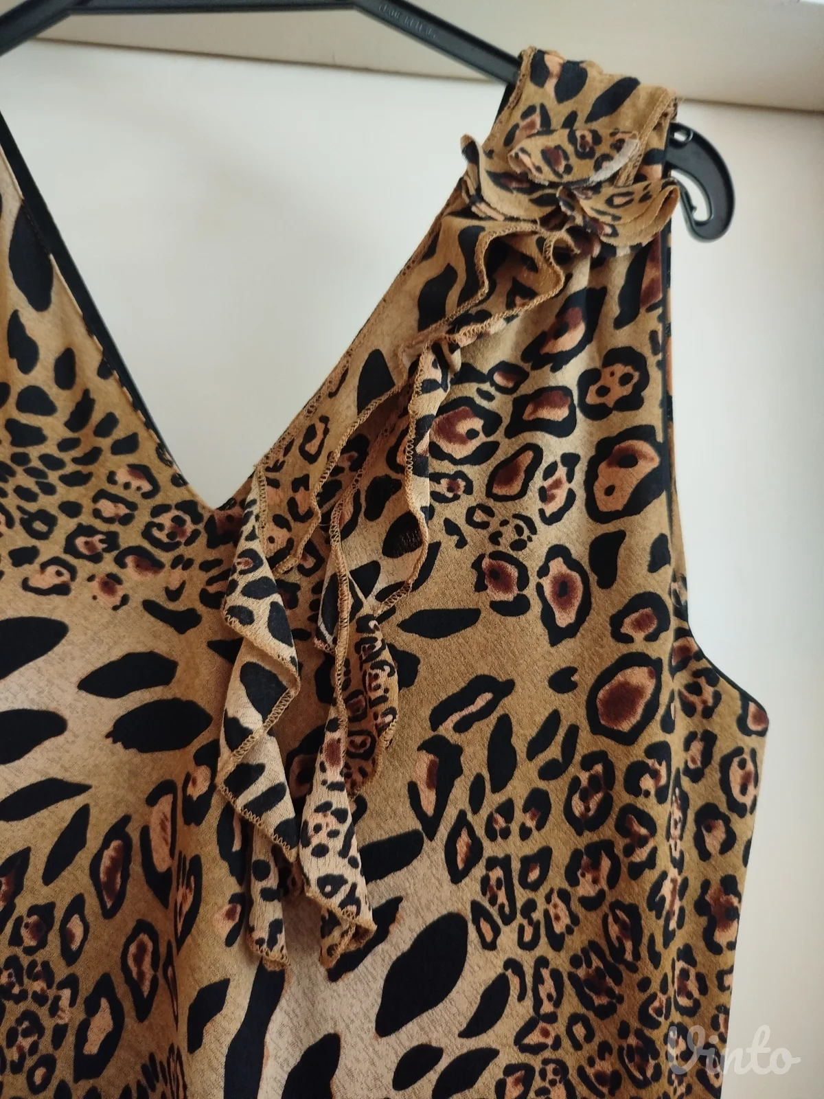 Vintage leopard haljina