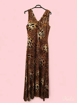 Vintage leopard haljina
