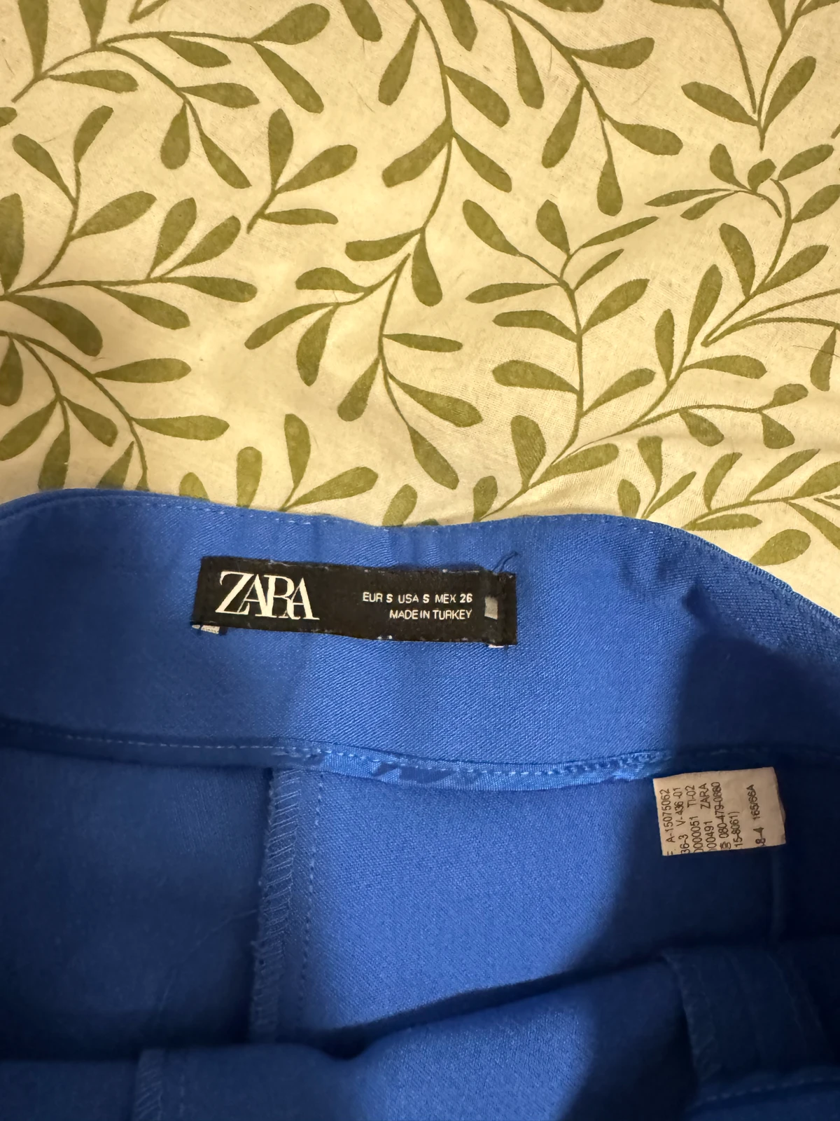 Zara plavi skort