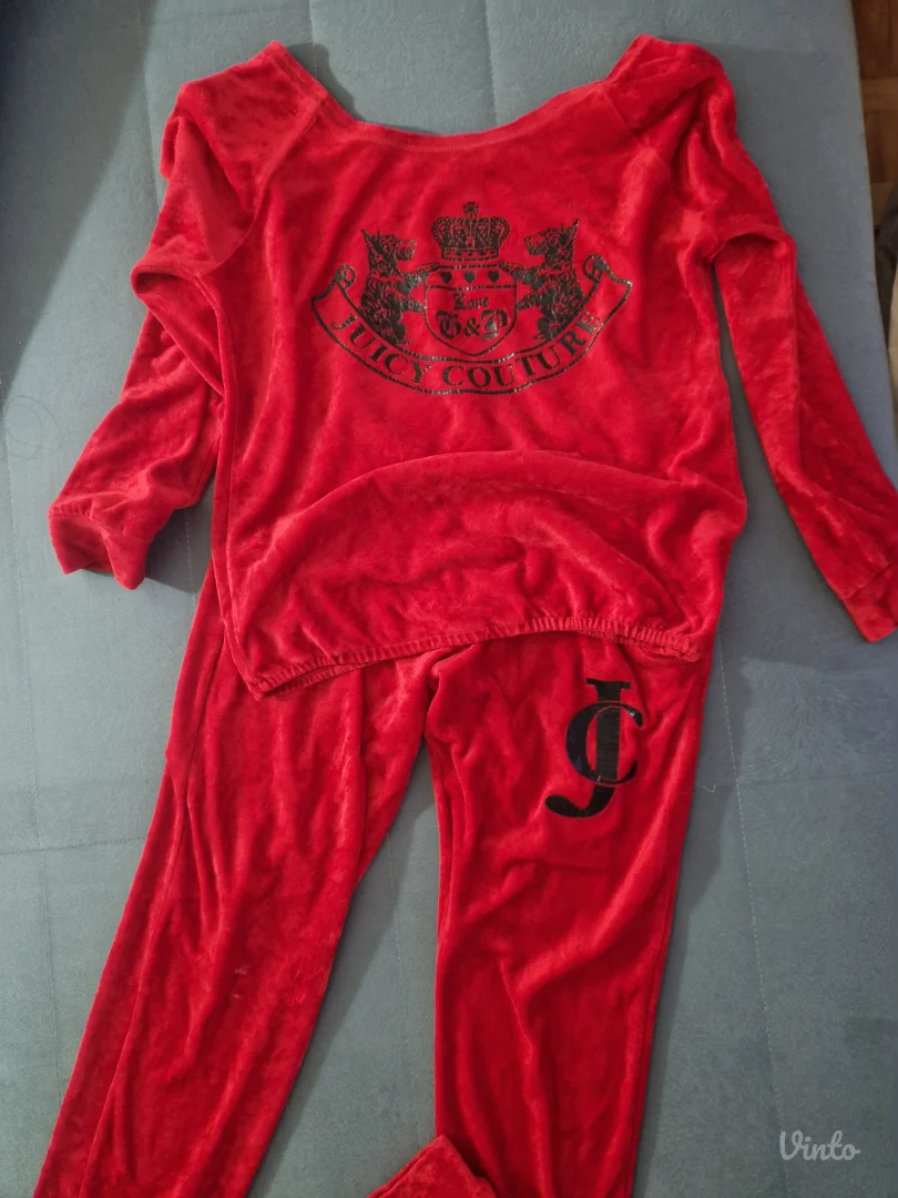 Juicy Couture plišana trenerka