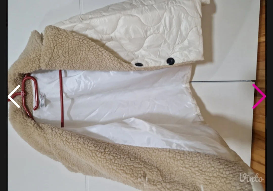 Krem prolećena jakna kao nova