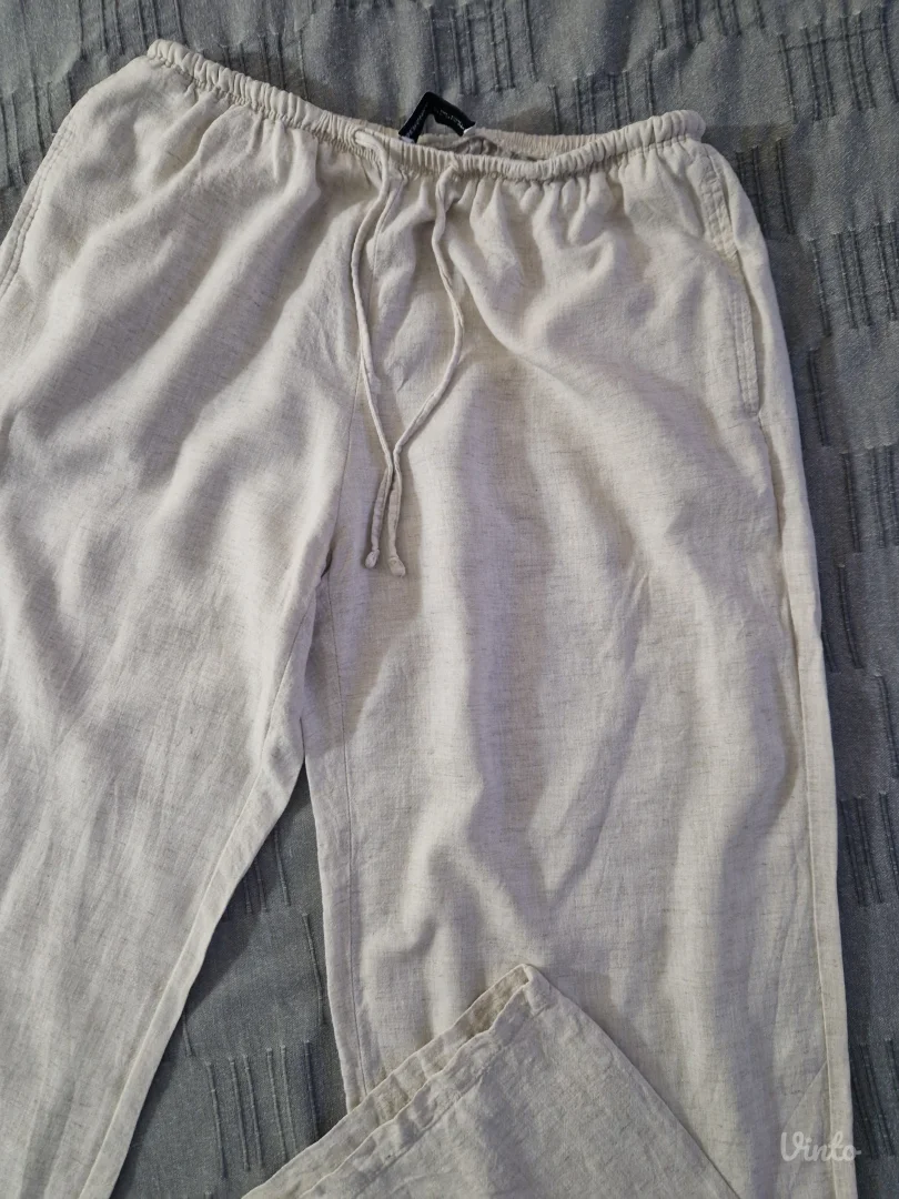 Bershka lanene pantalone