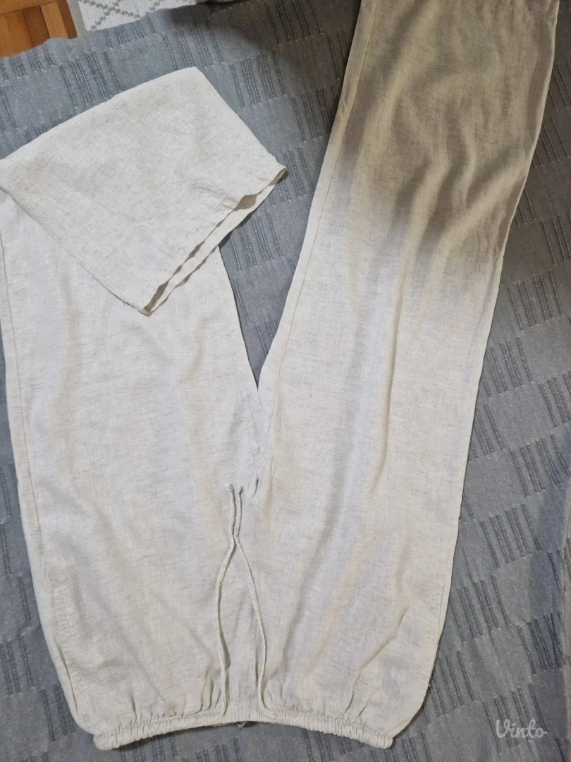 Bershka lanene pantalone