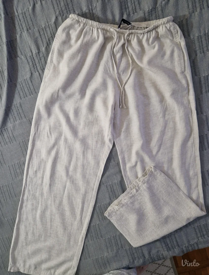 Bershka lanene pantalone