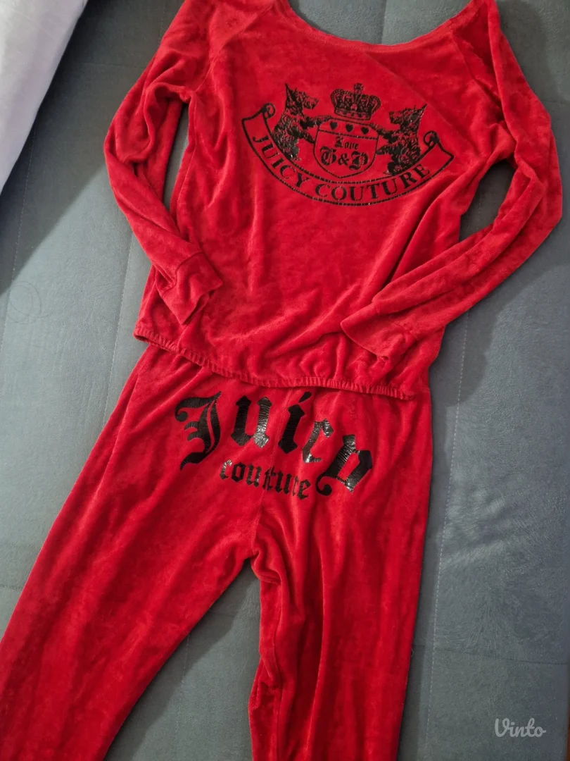 Juicy Couture plišana trenerka