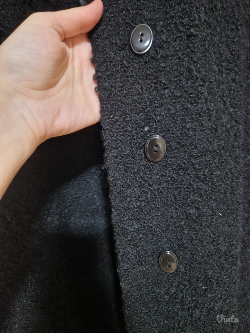 Kaput od buklea oversize nov