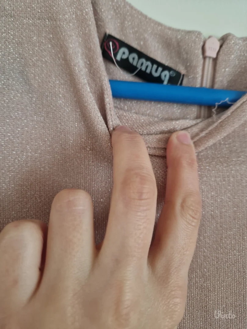 Duga svecana haljina puder roze kao nova