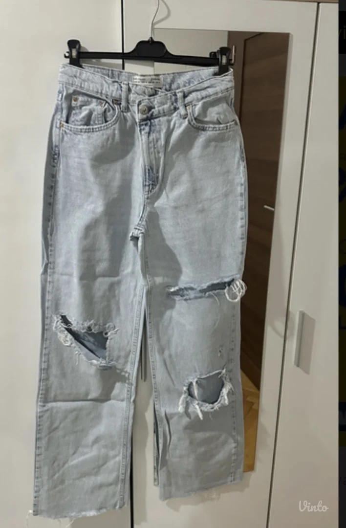 Pocepane stradivarius farmerke