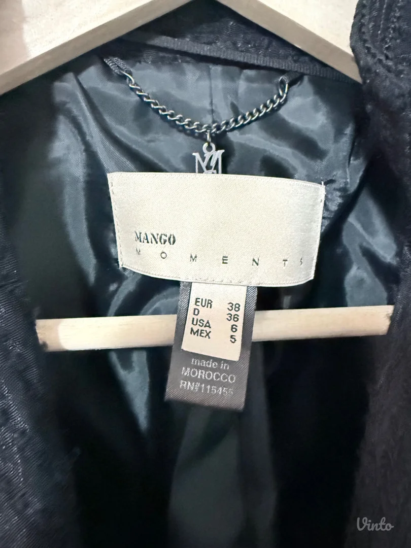 Mango crni sako 38