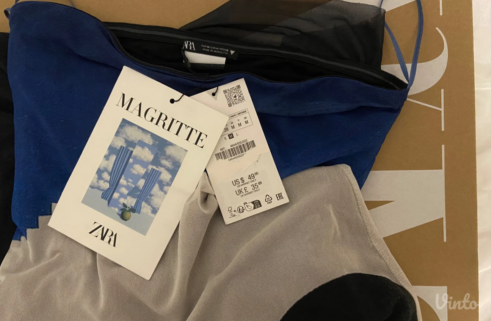 zara haljina Rene Magritte