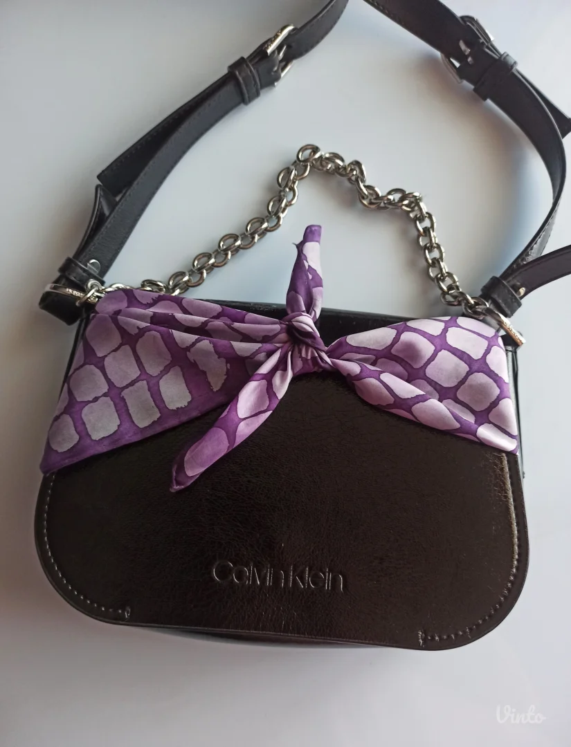 Unikatna ručno oslikana marama - 100% svila