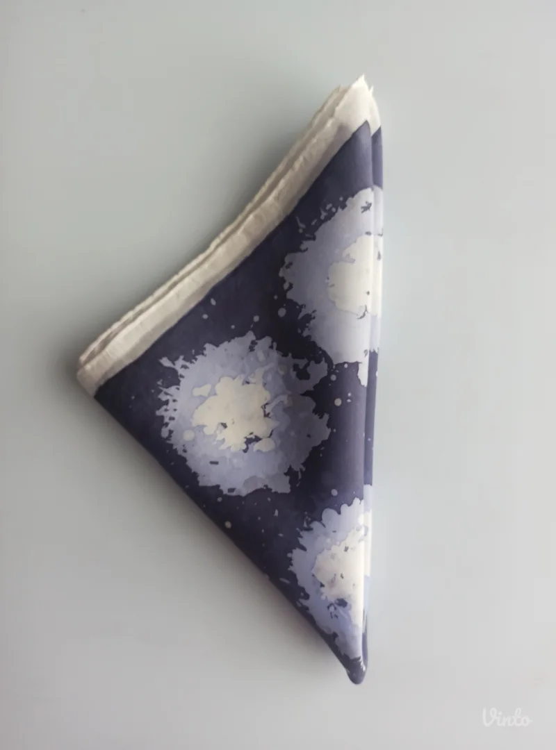 Ručno oslikana svilena marama