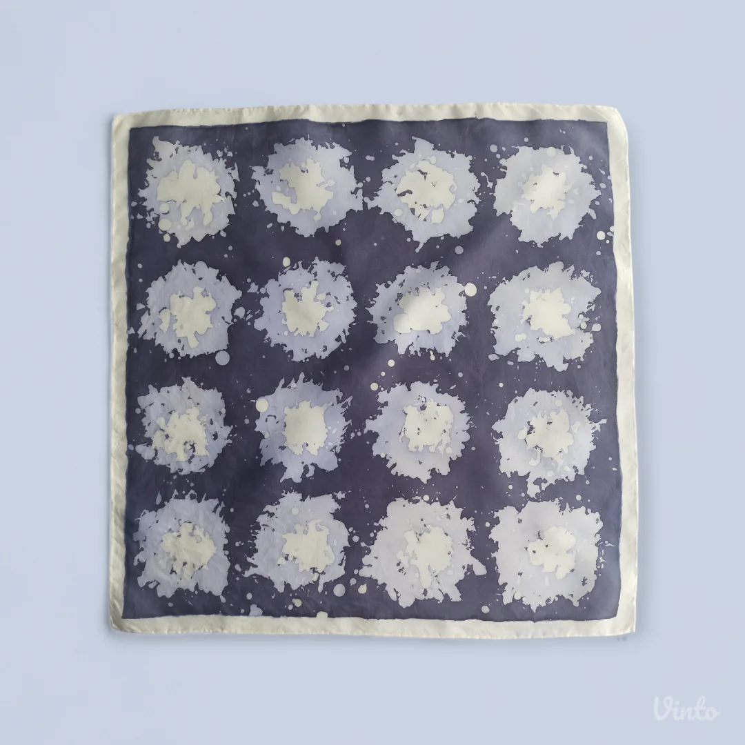 Ručno oslikana svilena marama