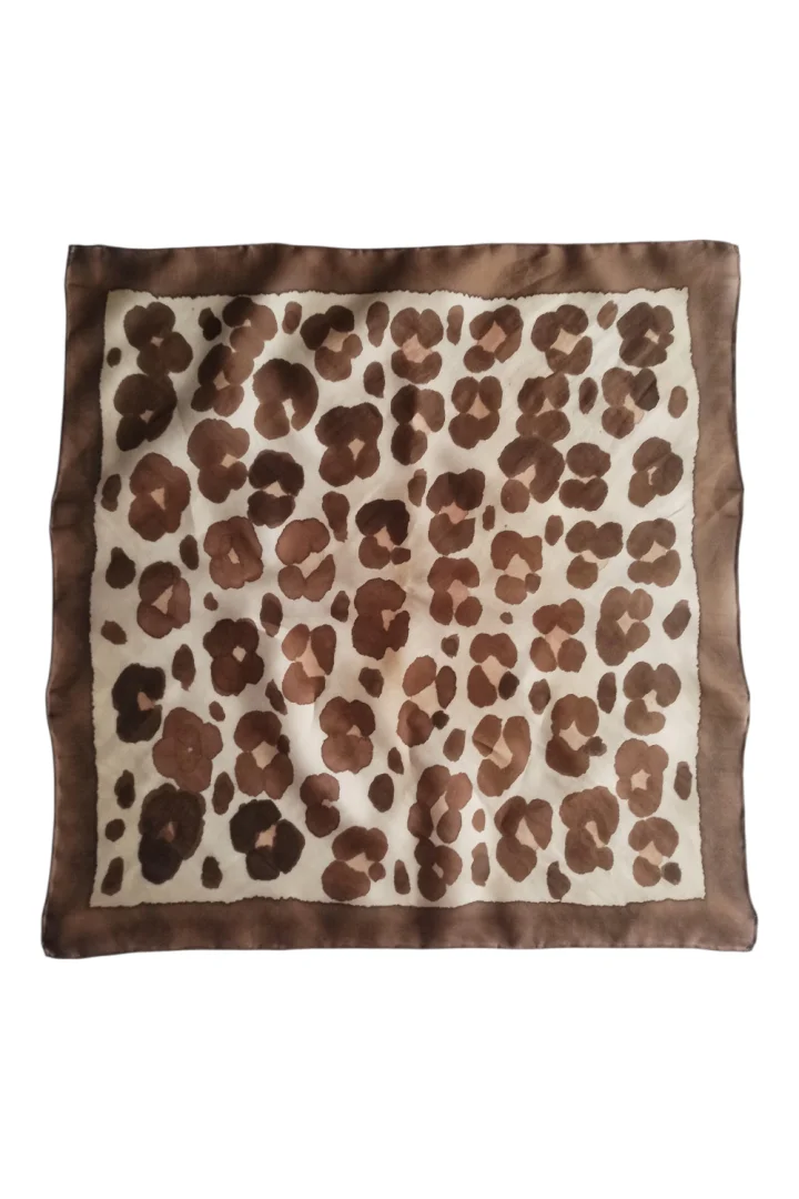 Unikatna ručno oslikana marama - 100% svila