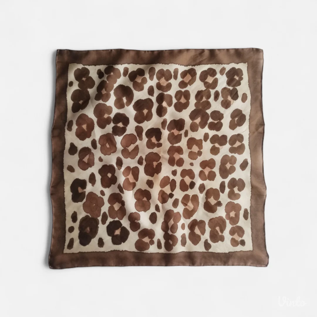 Unikatna ručno oslikana marama - 100% svila