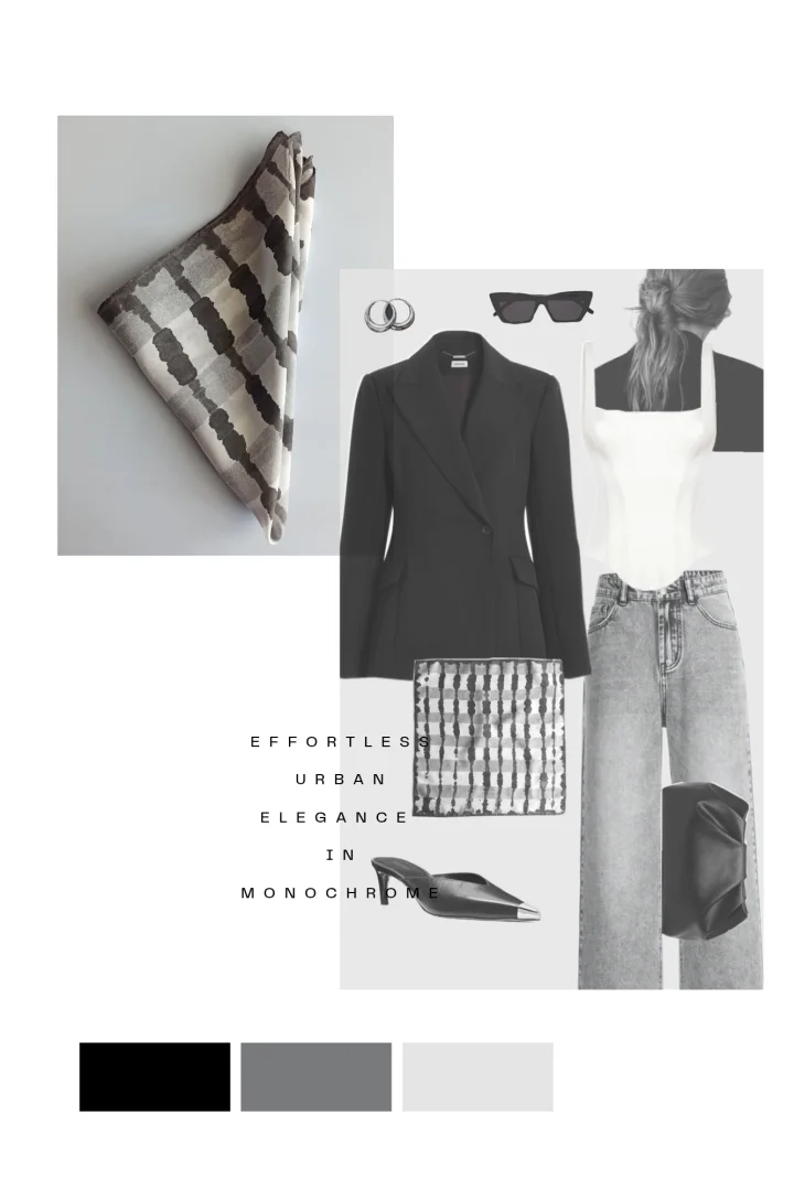 Unikatna ručno oslikana marama - 100% svila