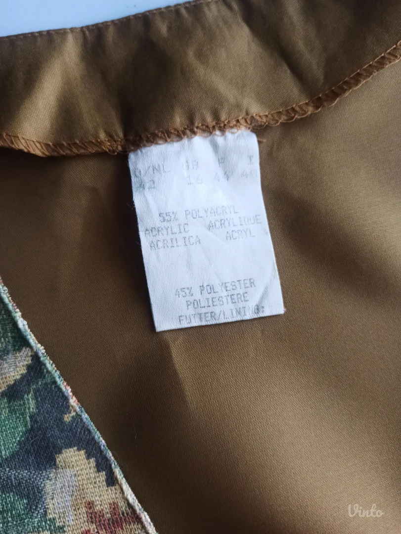 Vintage ženski prsluk