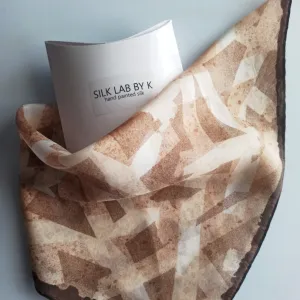 Ručno oslikana marama - 100% svila