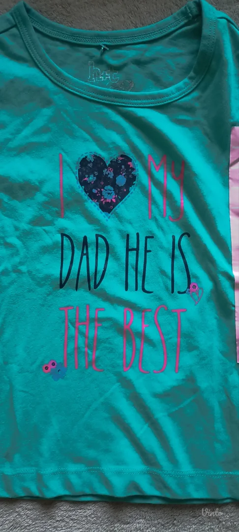 Tirkizna majica NOVO ETIKETA