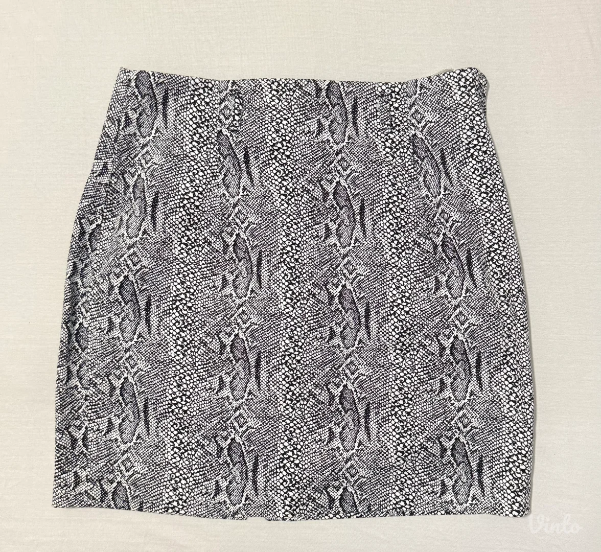 Mini suknja sa zmijskim printom