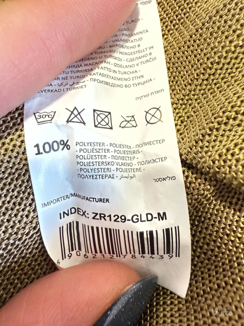 Reserved - Zlatna haljina